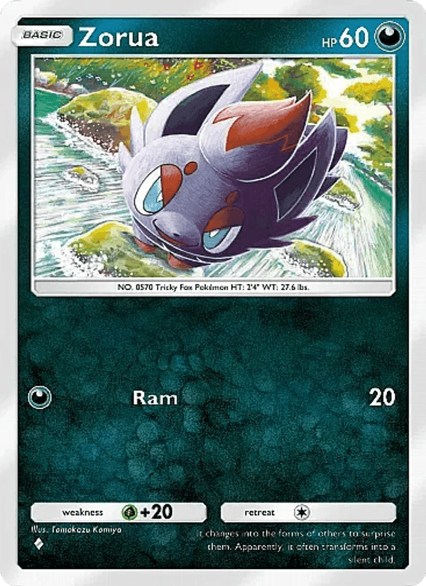 Carta Pokémon Zorua 049