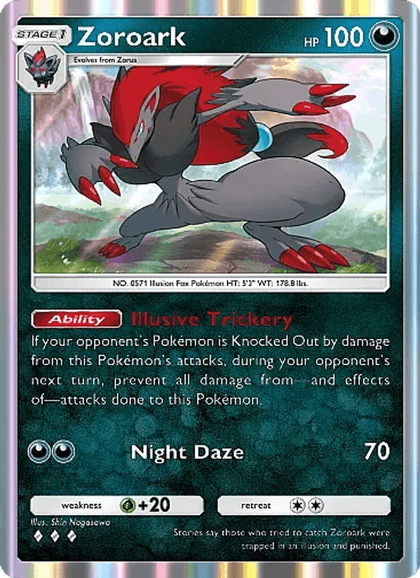 Carta Pokémon Zoroark 050