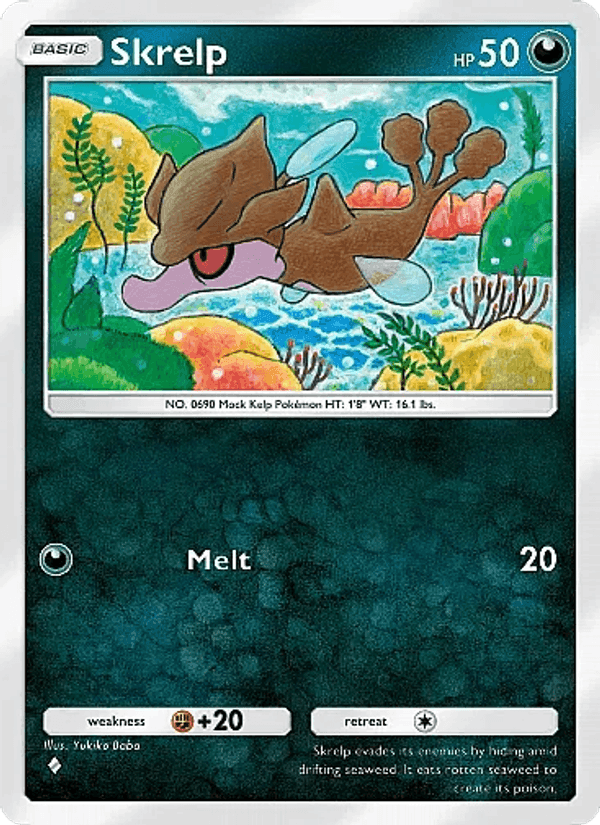 Carta Pokémon Skrelp 053 de A4a