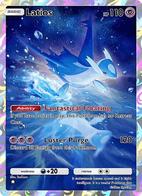 Carta Pokémon Latios 075