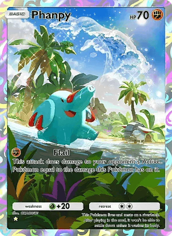 Carta Pokémon Phanpy 076