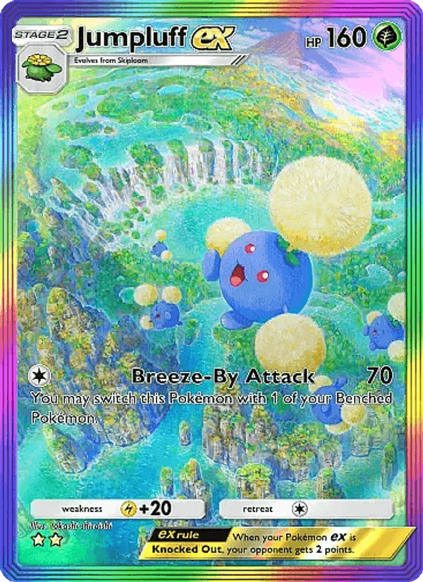 Carta Pokémon Jumpluff ex 086