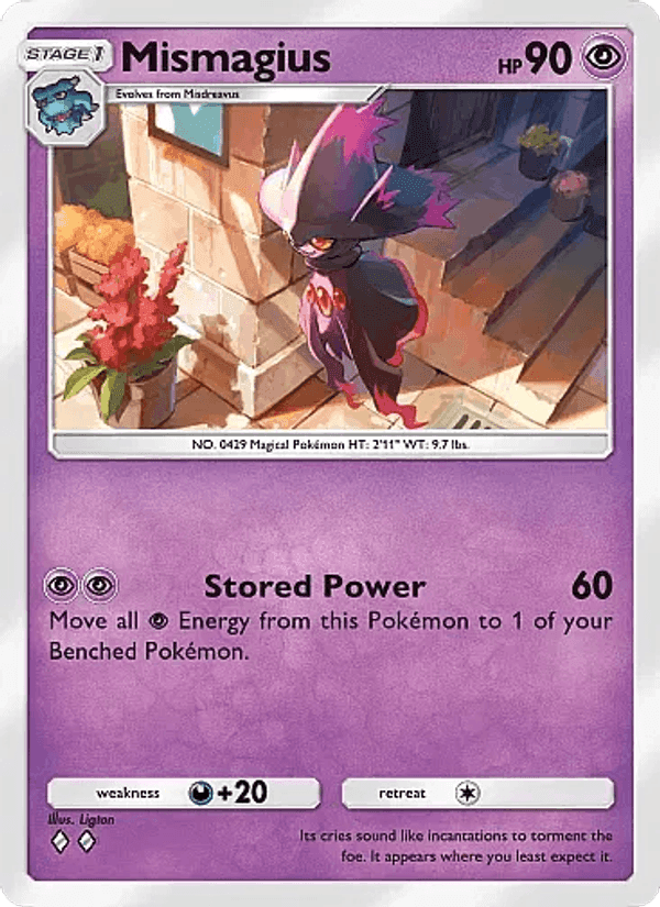 Carta Pokémon Mismagius 031