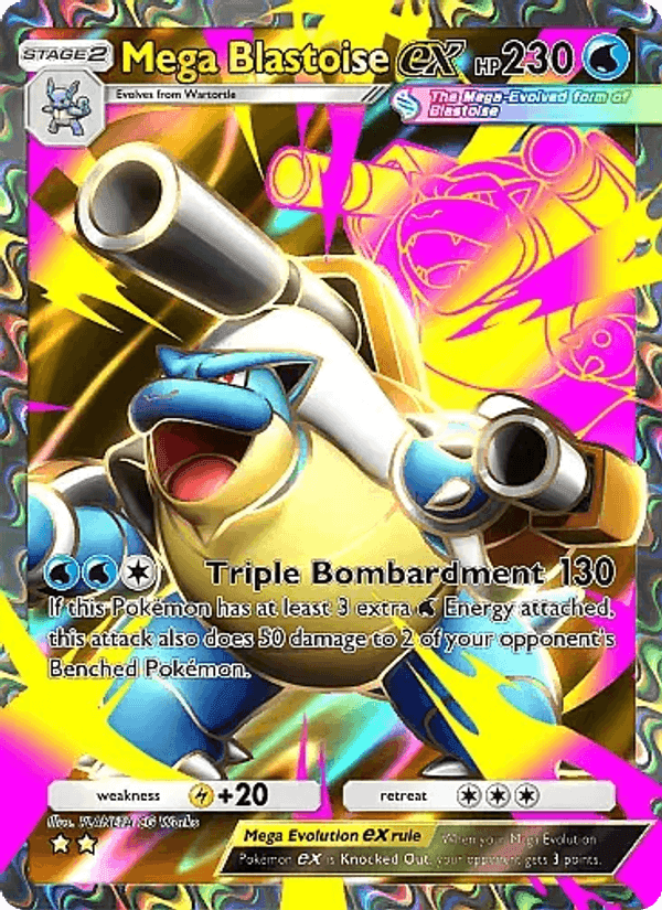 Carta Pokémon Mega Blastoise ex 078