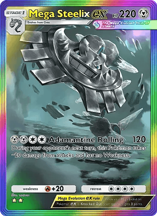 Carta Pokémon Mega Steelix ex 086