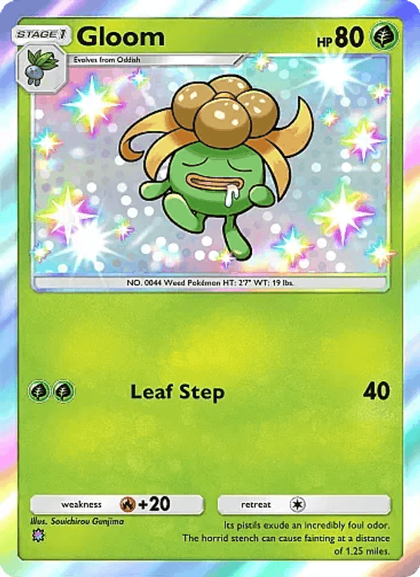 Carta Pokémon Gloom 089