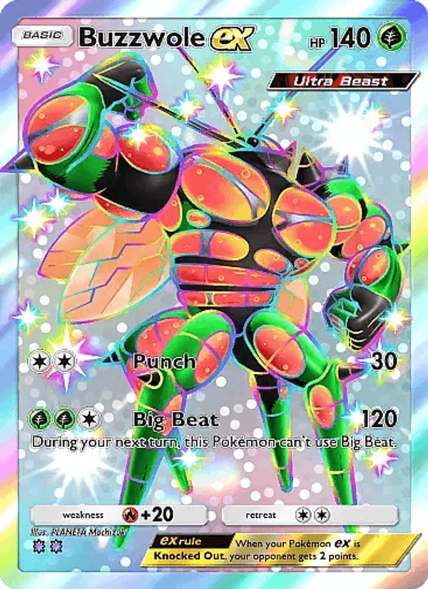 Carta Pokémon Buzzwole ex 098