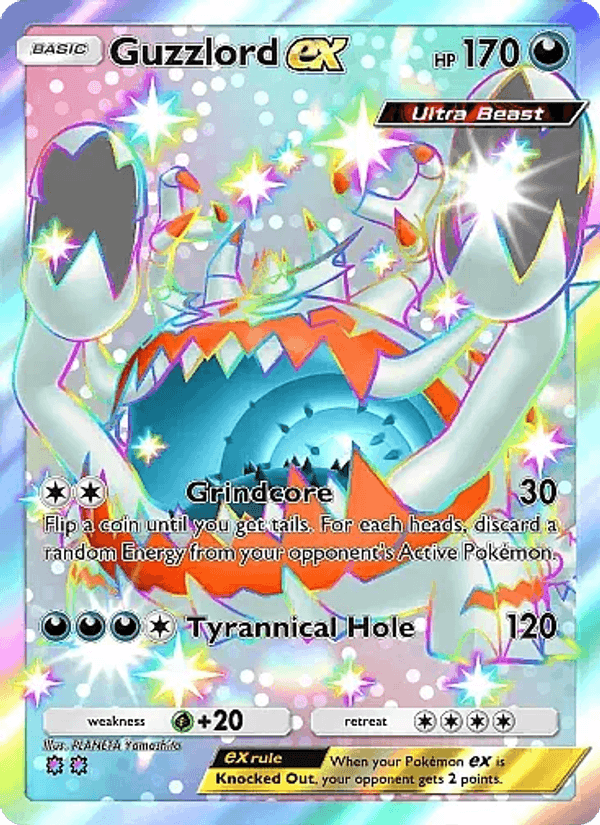 Carta Pokémon Guzzlord ex 100