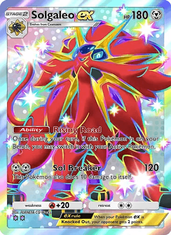 Carta Pokémon Solgaleo ex 101