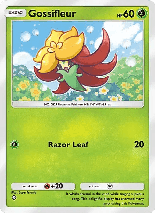 Carta Pokémon Gossifleur 015