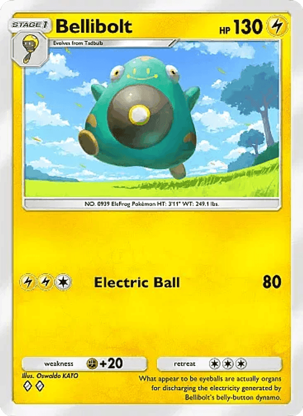 Carta Pokémon Bellibolt 057
