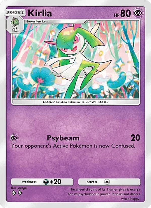 Carta Pokémon Kirlia 064