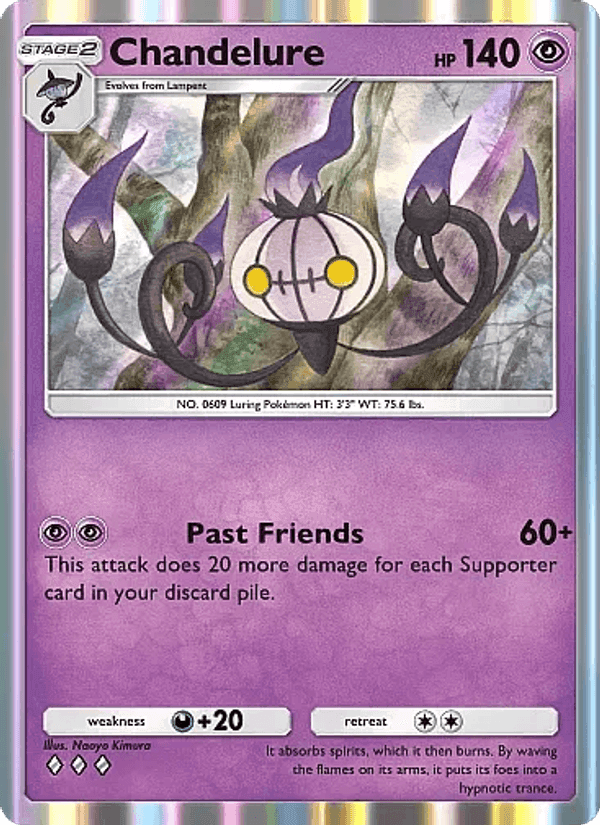 Carta Pokémon Chandelure 069