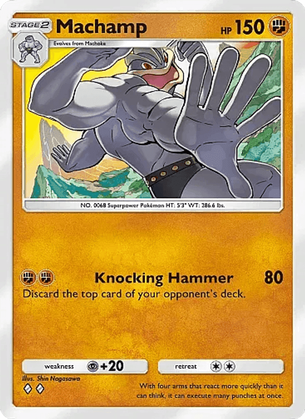 Carta Pokémon Machamp 081
