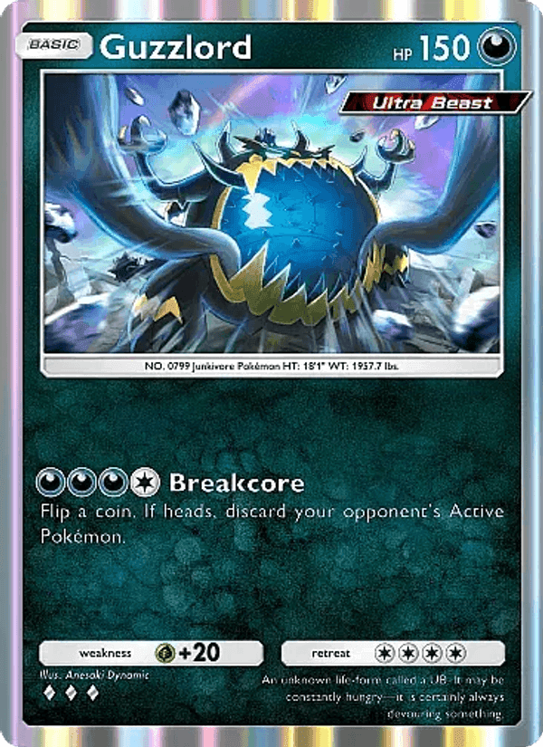 Carta Pokémon Guzzlord 109