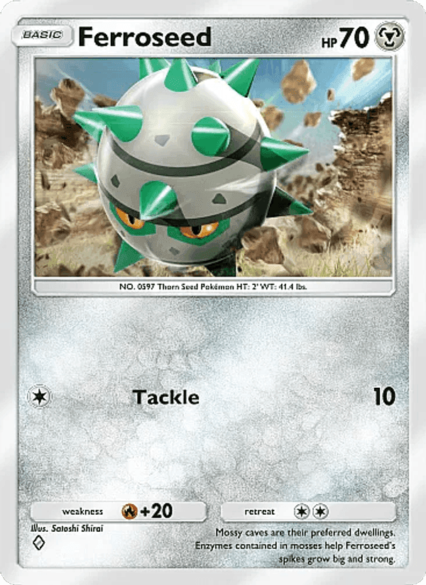 Carta Pokémon Ferroseed 115
