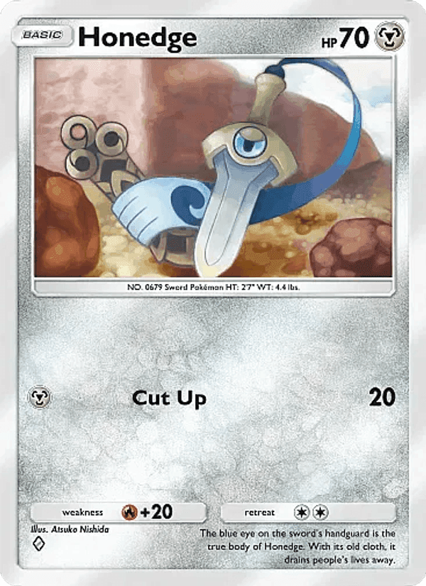 Carta Pokémon Honedge 118