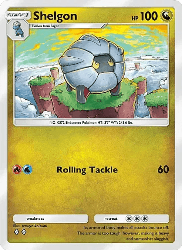 Carta Pokémon Shelgon 122