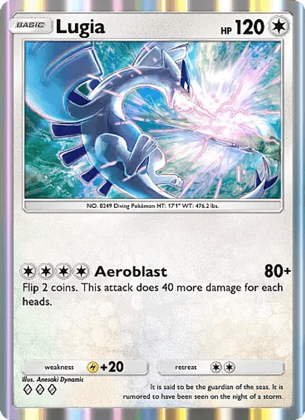Carta Pokémon Lugia 131