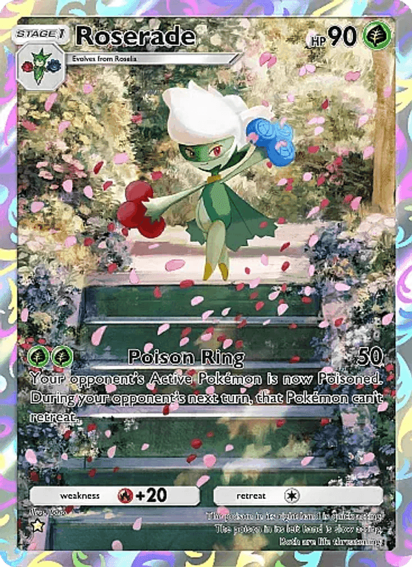 Carta Pokémon Roserade 157 de B2