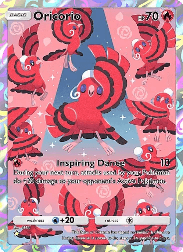 Carta Pokémon Oricorio 161