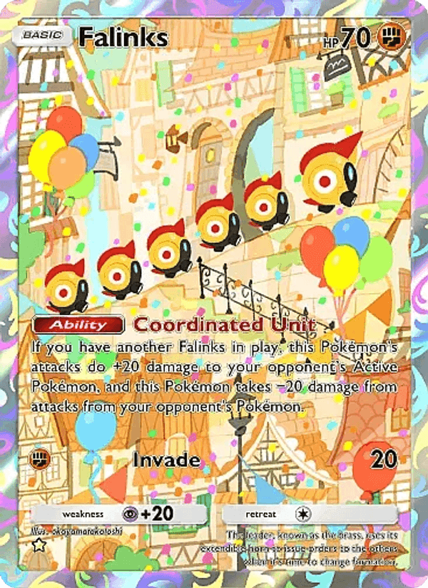 Carta Pokémon Falinks 172 de B2