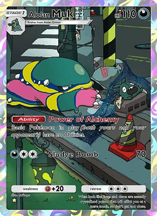 Carta Pokémon Alolan Muk 173