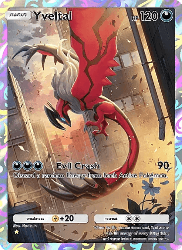Carta Pokémon Yveltal 175