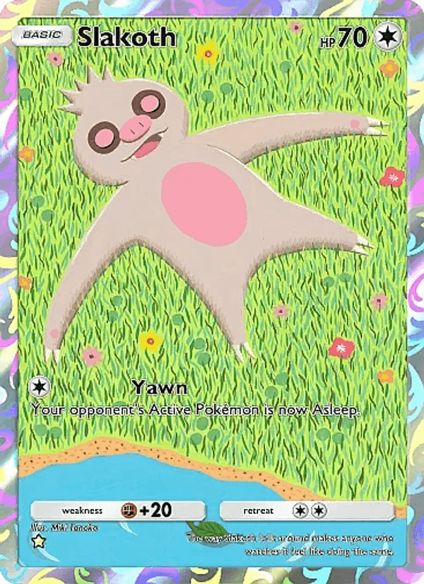 Carta Pokémon Slakoth 179