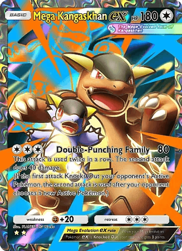 Carta Pokémon Mega Kangaskhan ex 189