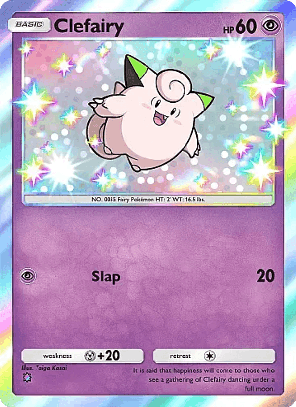 Carta Pokémon Clefairy 214 de B2