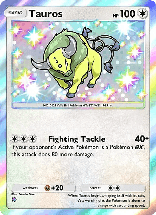 Carta Pokémon Tauros 224