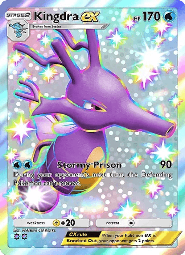 Carta Pokémon Kingdra ex 227