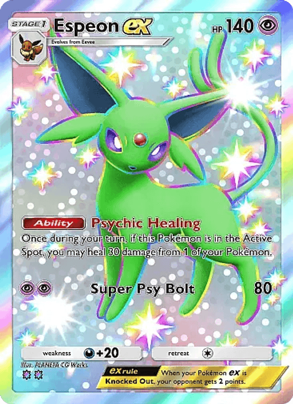 Carta Pokémon Espeon ex 228