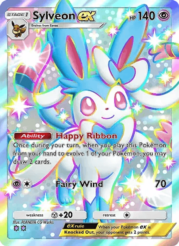 Carta Pokémon Sylveon ex 229