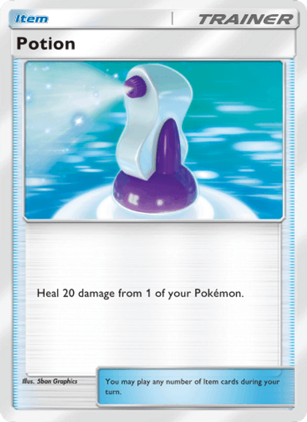 Carta Pokémon Potion 001