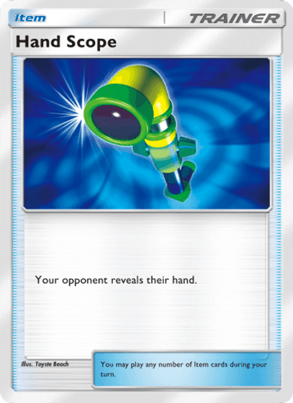 Carta Pokémon Hand Scope 003