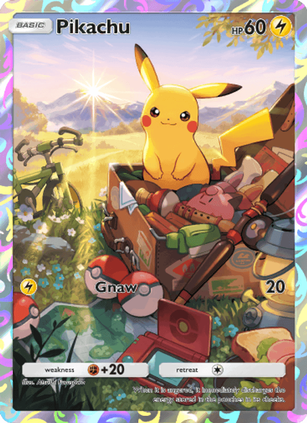 Carta Pokémon Pikachu 009