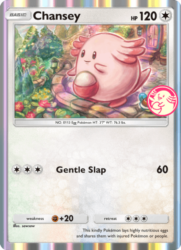 Carta Pokémon Chansey 011
