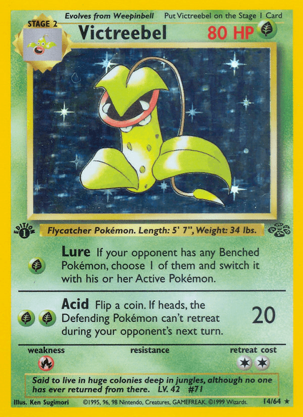 Carta Pokémon Victreebel 14