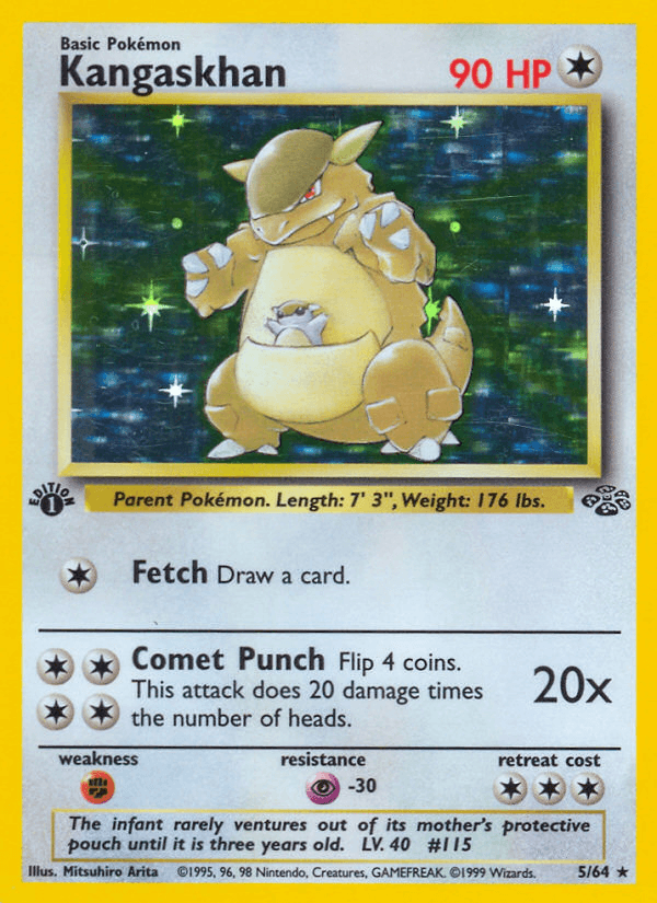 Carta Pokémon Kangaskhan 5