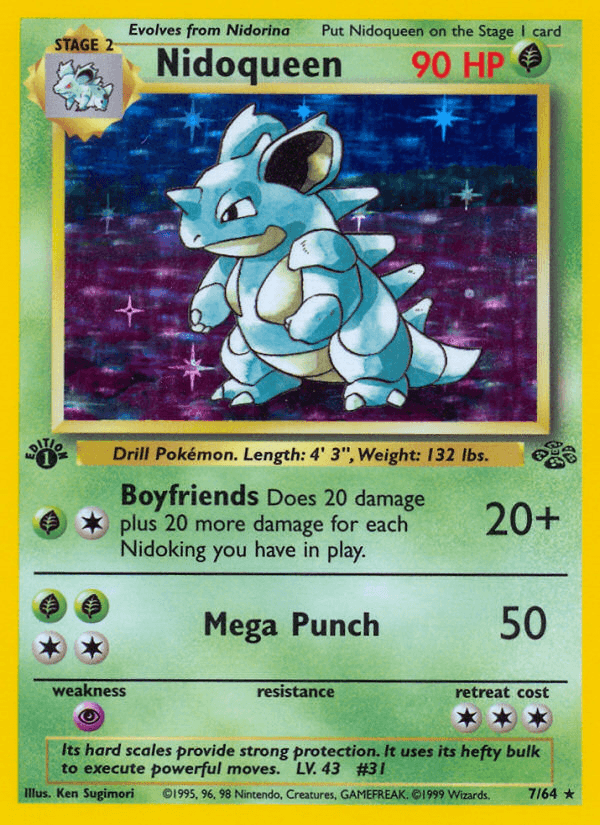 Carta Pokémon Nidoqueen 7
