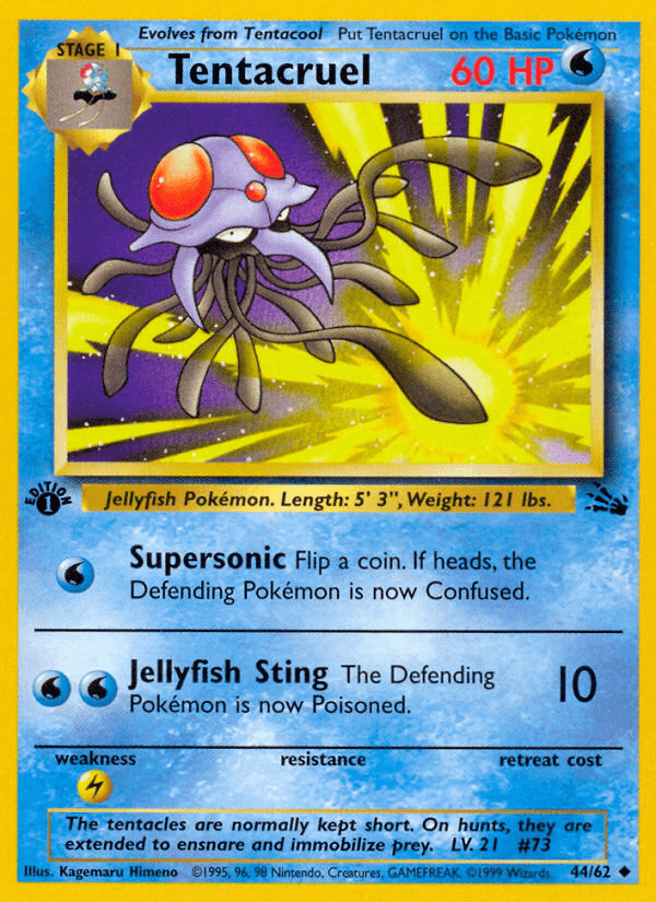 Carta Pokémon Tentacruel 44