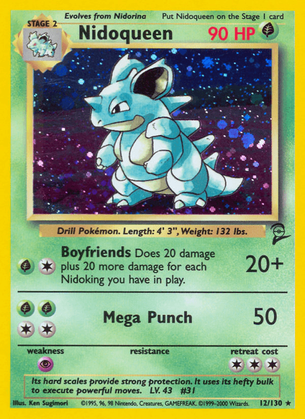 Carta Pokémon Nidoqueen 12