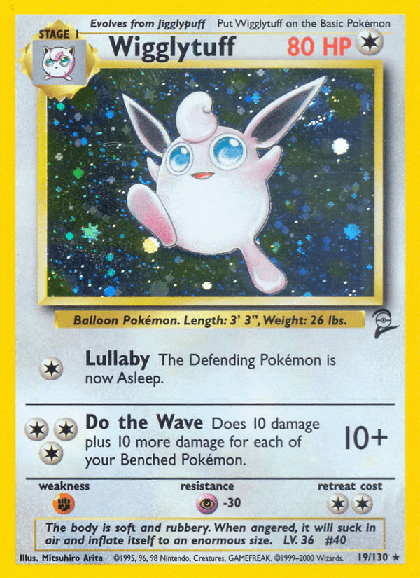 Carta Pokémon Wigglytuff 19