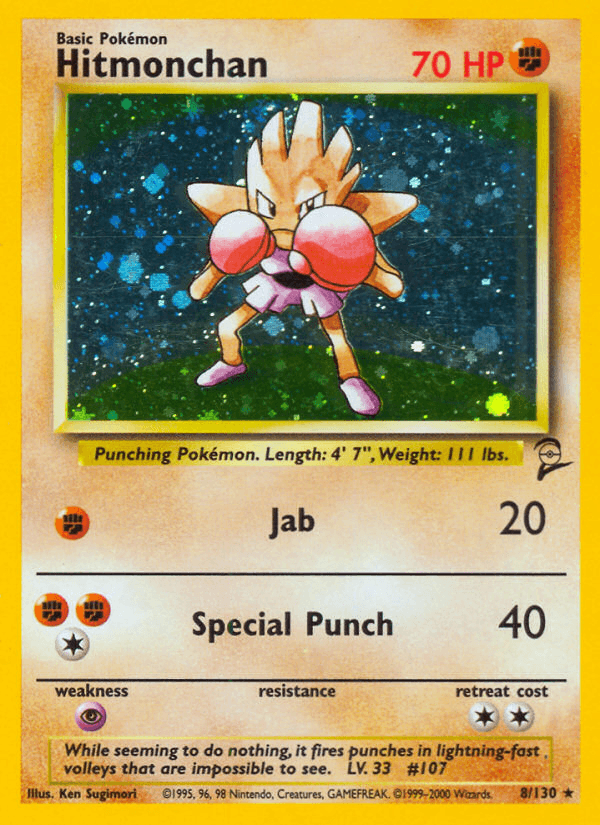 Carta Pokémon Hitmonchan 8