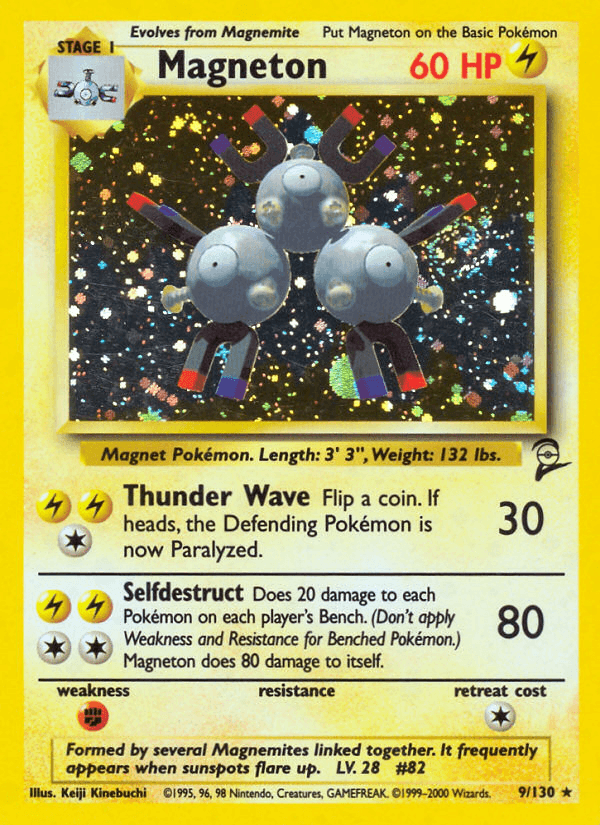 Carta Pokémon Magneton 9