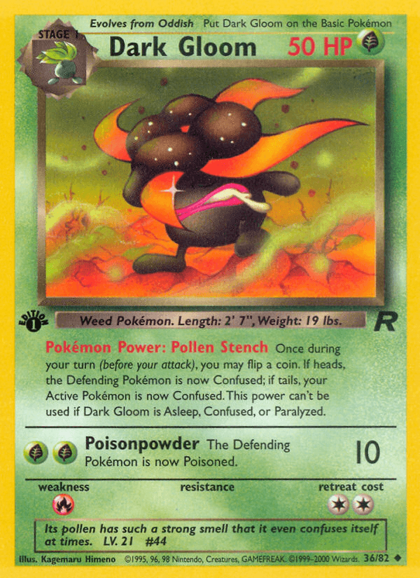Carta Pokémon Dark Gloom 36