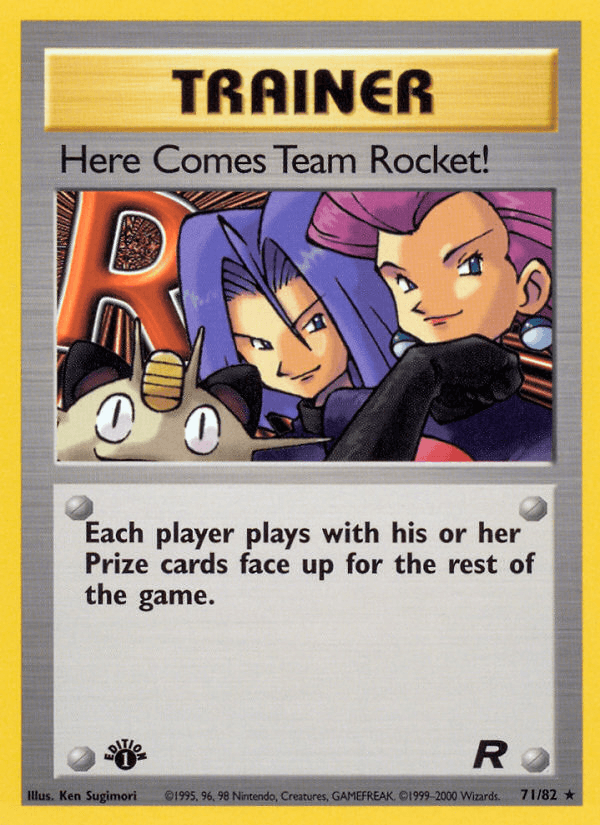 Carta Pokémon Here Comes Team Rocket! 71 de Team Rocket