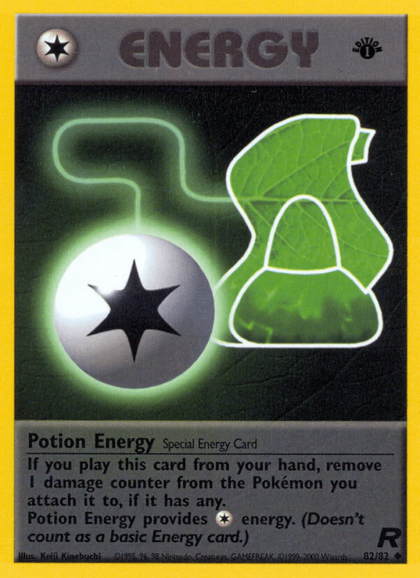 Carta Pokémon Potion Energy 82 de Team Rocket